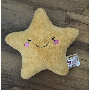 Parents Choice Yellow Star Space Moon Room Decor Toddler Pillow Plush 16” Soft